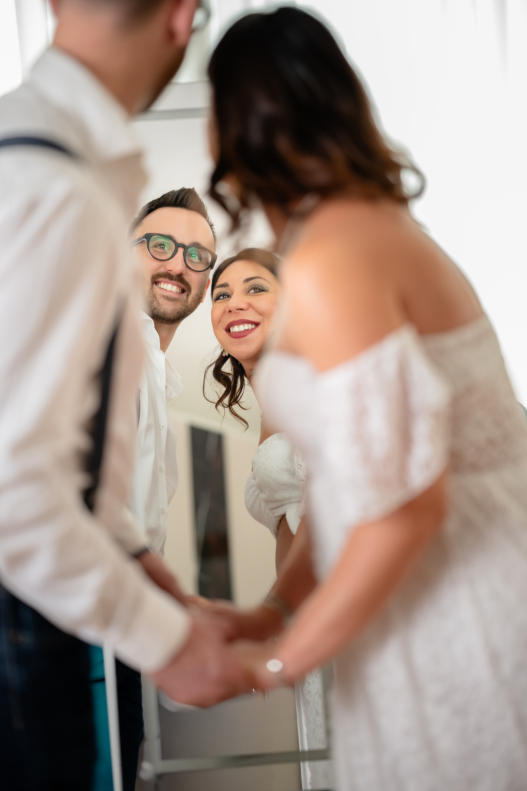 servizio fotografico gravidanza Sicilia castellammare luce naturale elegante